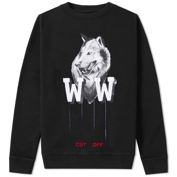 Off white wolf sweatshirt Clearance