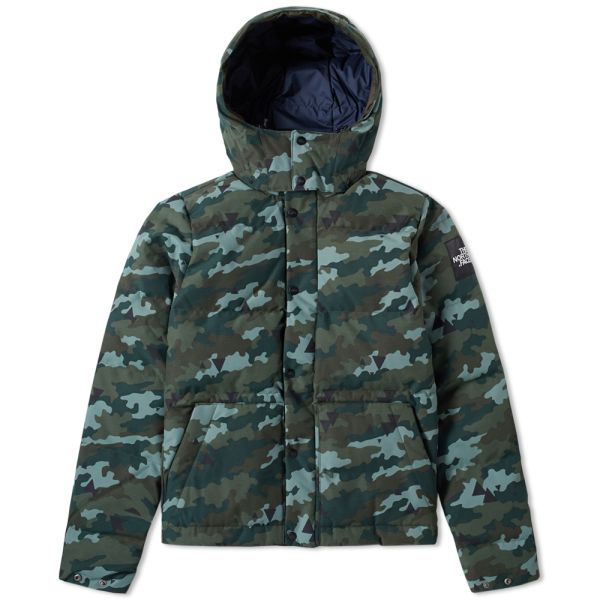 north face camouflage coat