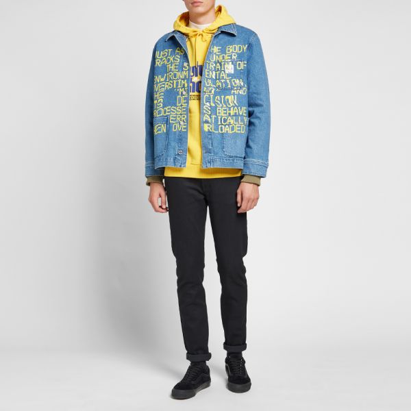 apc brain dead denim jacket