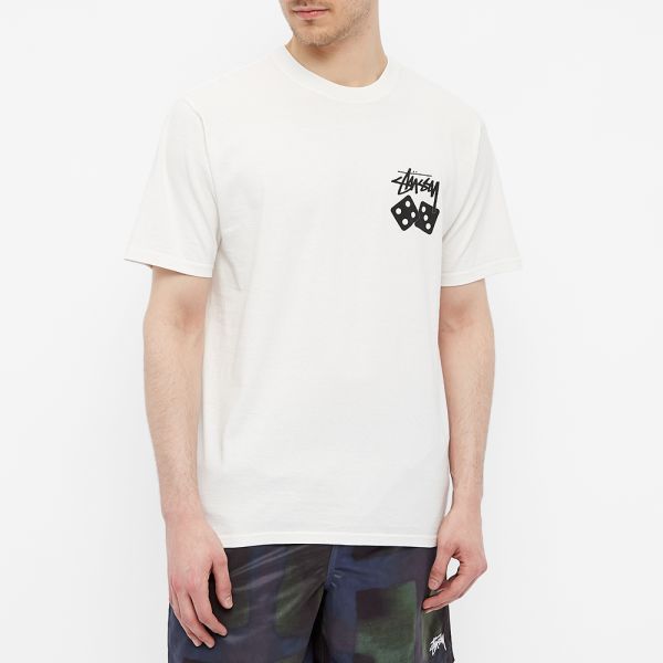dice pigment dyed tee