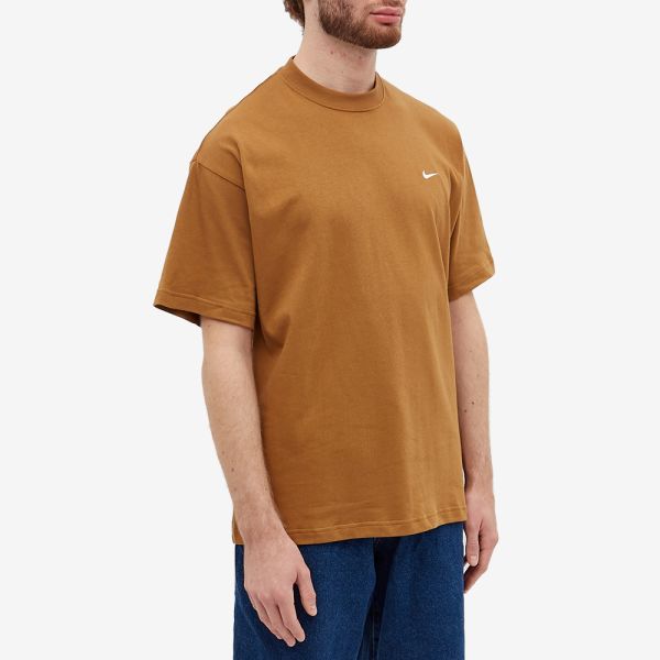 Brown and white nike shirt clearance
