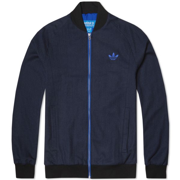 adidas superstar jacket navy
