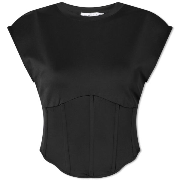 Good American Corset Tee Black END. (JP)