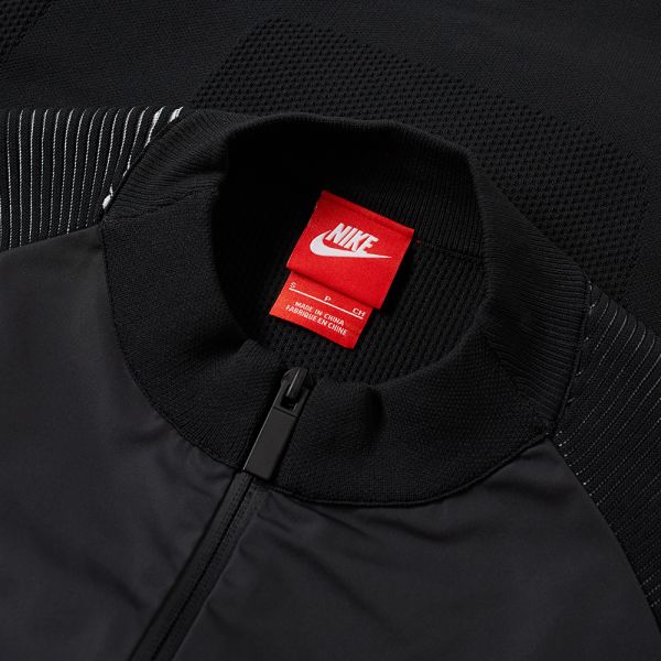 Nike tech knit varsity jacket clearance