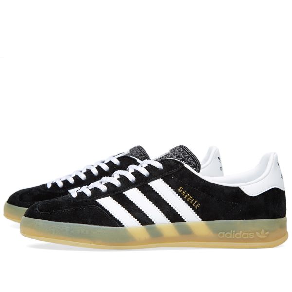 adidas gazelle indoor black and orange
