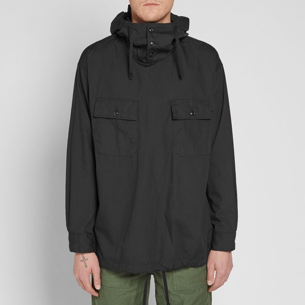 Black cagoule jacket clearance