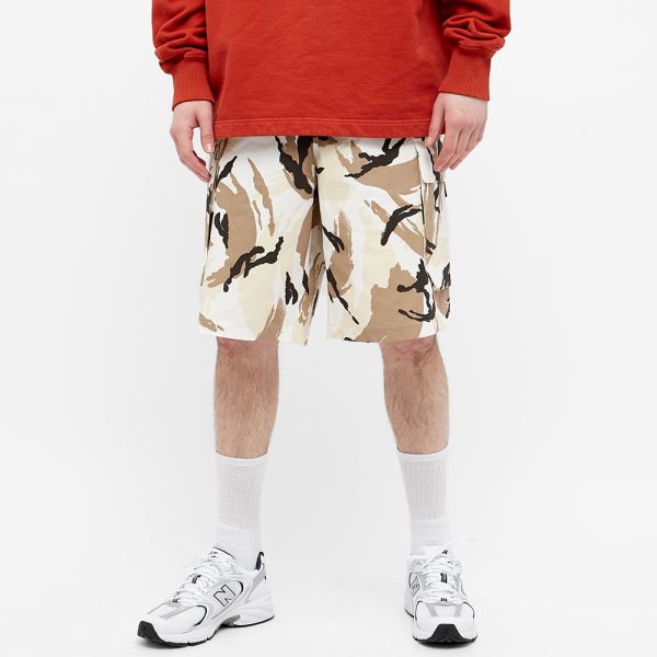 Printed cargo shorts clearance