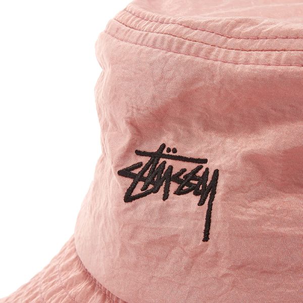 Stussy Taslan Bucket Hat Red END. (US)