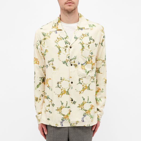 Acne studios floral shirt clearance