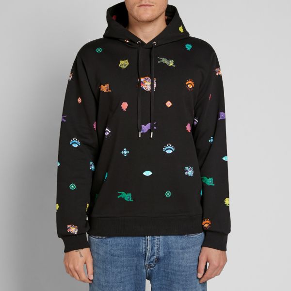 kenzo multi icon hoodie