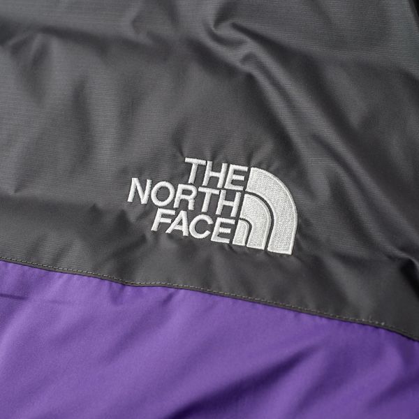 north face nuptse vest purple