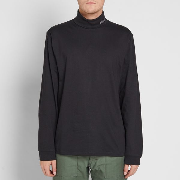 Stussy turtleneck long sleeve jersey clearance