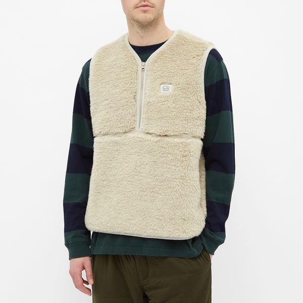 Snow peak wool fleece vest Clearance