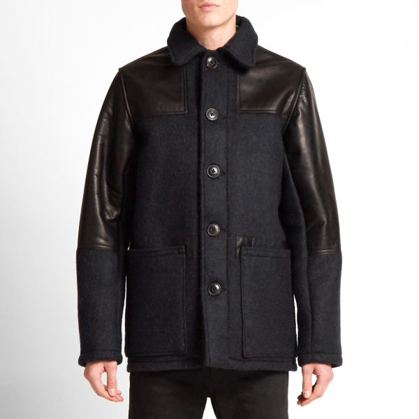 Black donkey jacket clearance