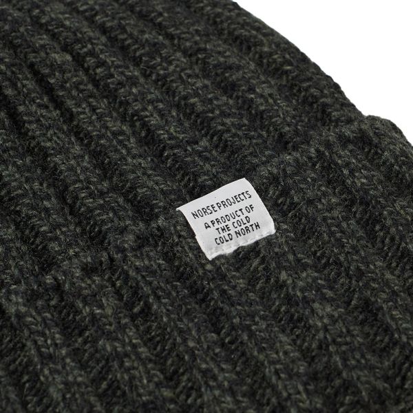 Norse projects wide rib beanie clearance