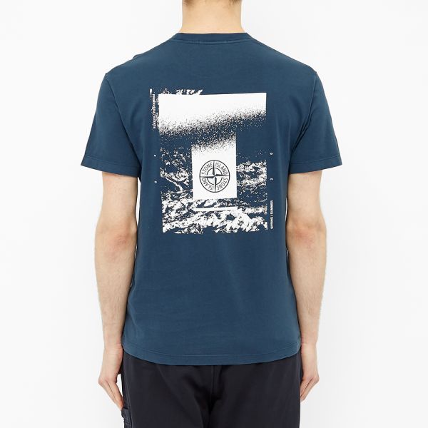 Stone island chest logo back print tee Clearance