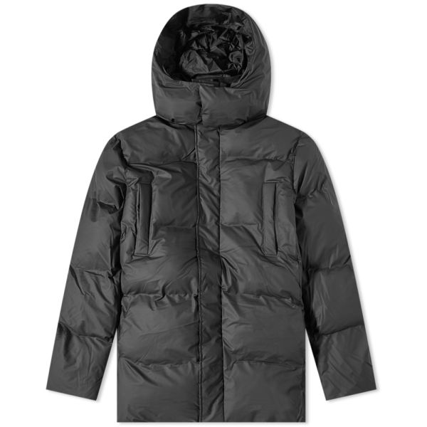 Rains Boxy Puffer Parka Black END. (CA)