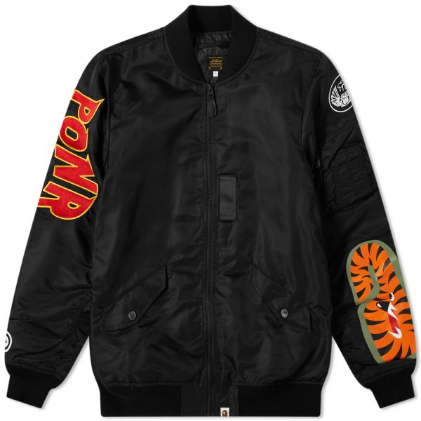 bape shark down jacket