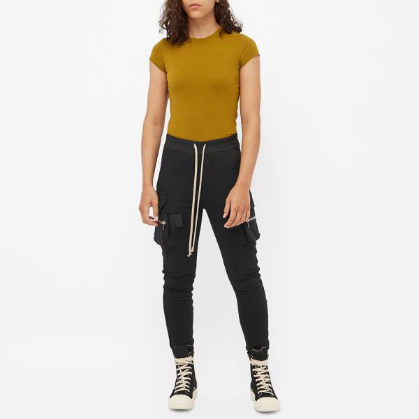 Rick owens black mastodon cargo pants clearance