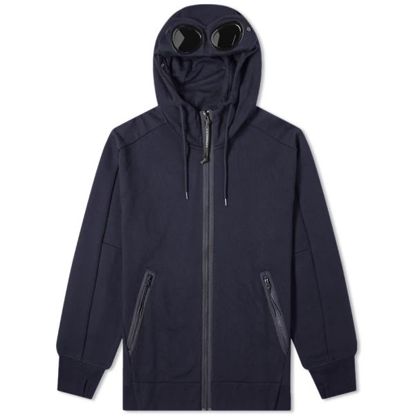 Grey cp company goggle hoodie Clearance