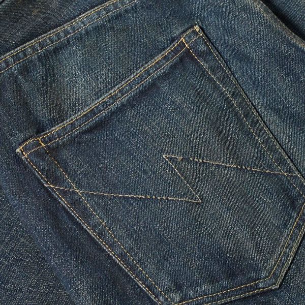 Small Neighborhood Rivet Salvage Denim Black