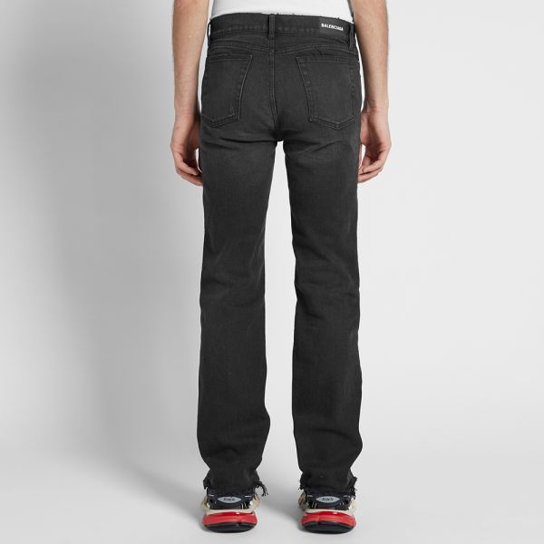 Vintage wash black jeans Clearance