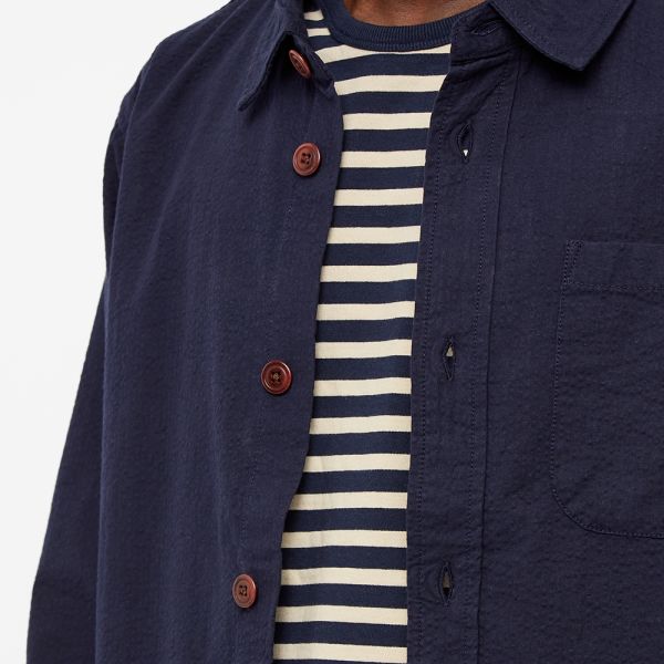 Seersucker overshirt Clearance