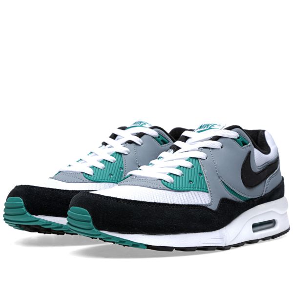 Nike Air Max Light Essential White Black Mystic Green End Nike Air Max Light Essential White Black Mystic Green End