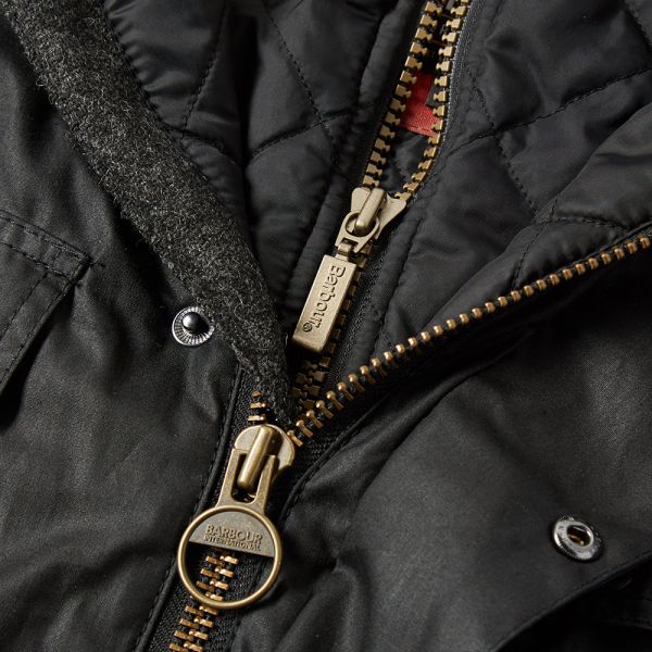 barbour gauge wax jacket