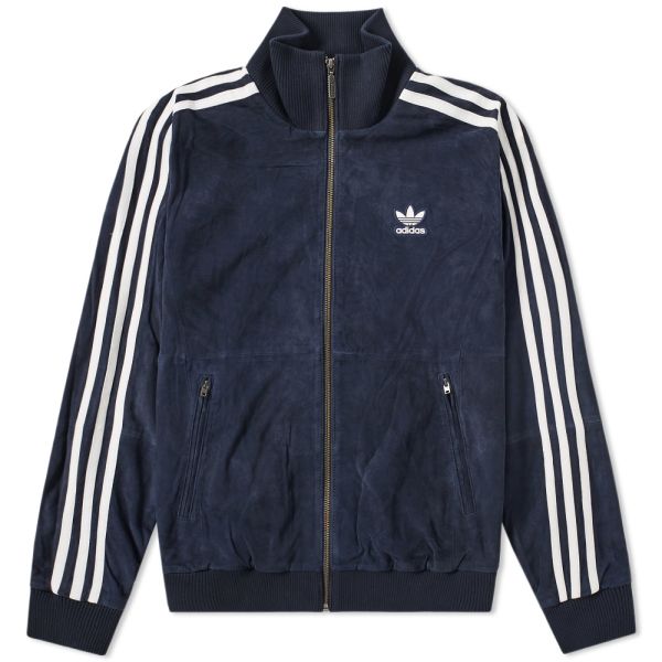 Adidas Suede Track Jacket Navy | END.