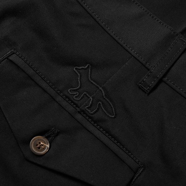 Maison Kitsuné Carrot Pant Black | END 