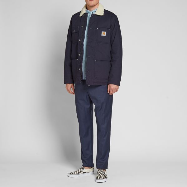 Carhartt fairmount coat navy Clearance