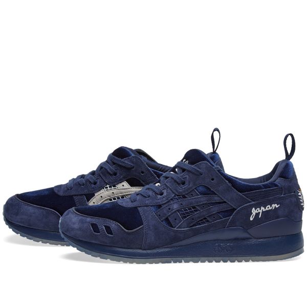 asics gel-lyte iii beams x mita souvenir jacket navy