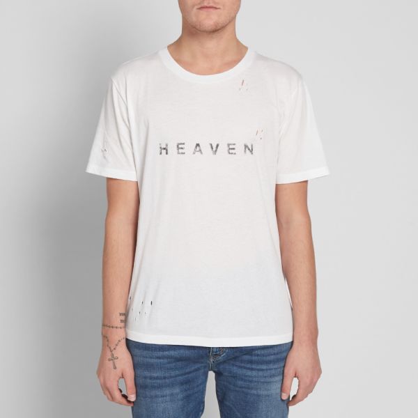 Saint laurent heaven t shirt clearance