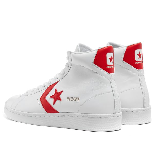 converse mid red