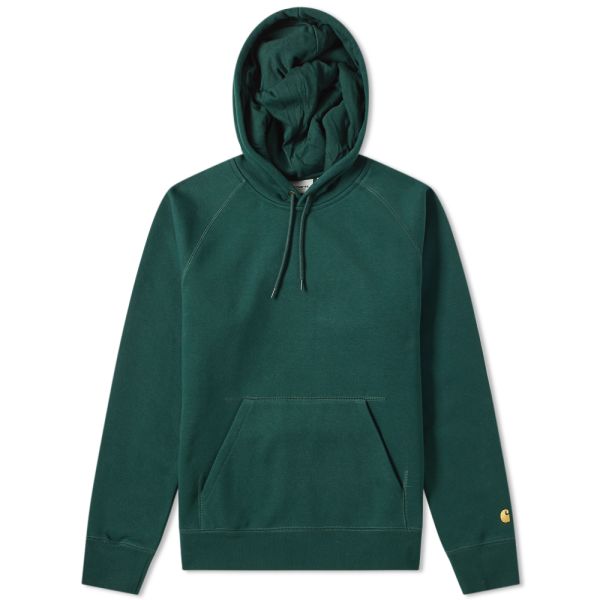 carhartt chase moletom com capuz bottle green