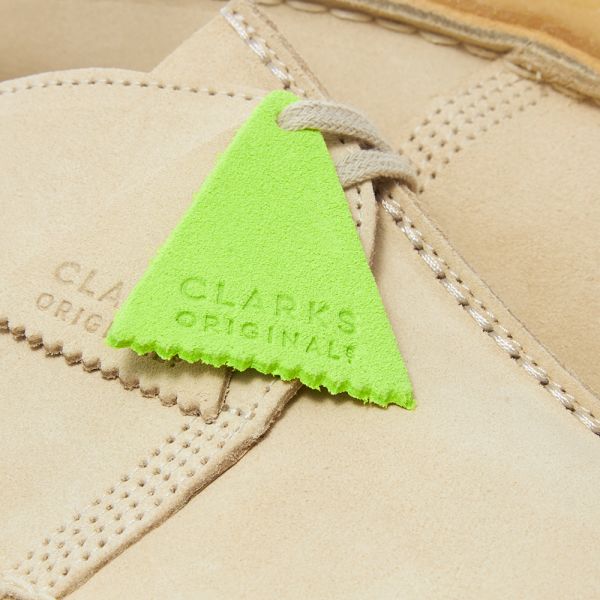 clarks desert trek green