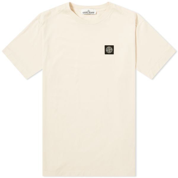 Beige stone island t shirt Sale