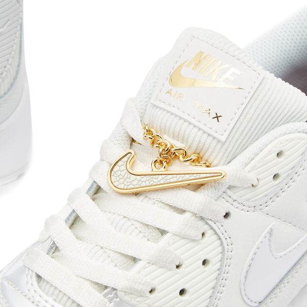 air max 90 white gold