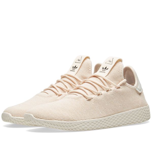 Adidas pw tennis trainers white white linen clearance