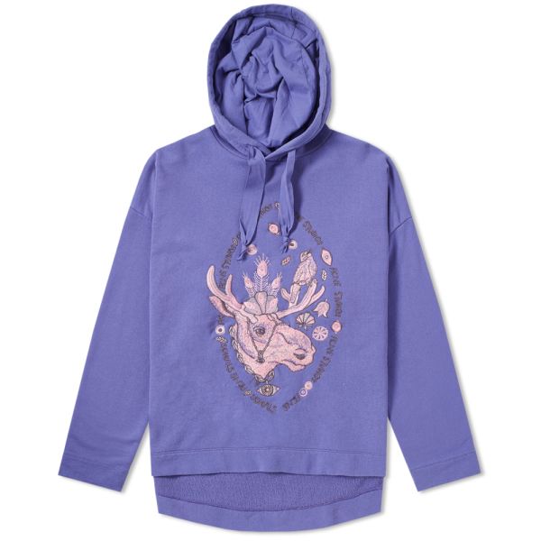acne studios purple sweatshirt