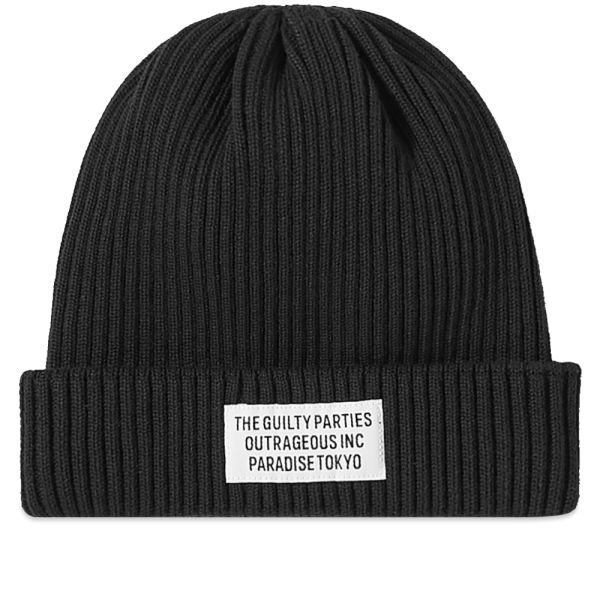 black navy watch cap