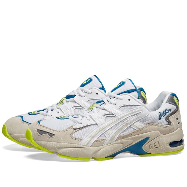asics gel kayano 5 og blue yellow