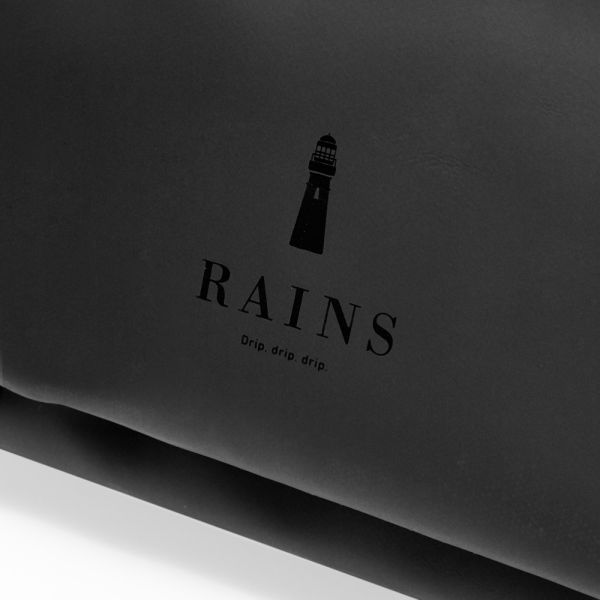 RAINS Waist Bag Black END. (UK)
