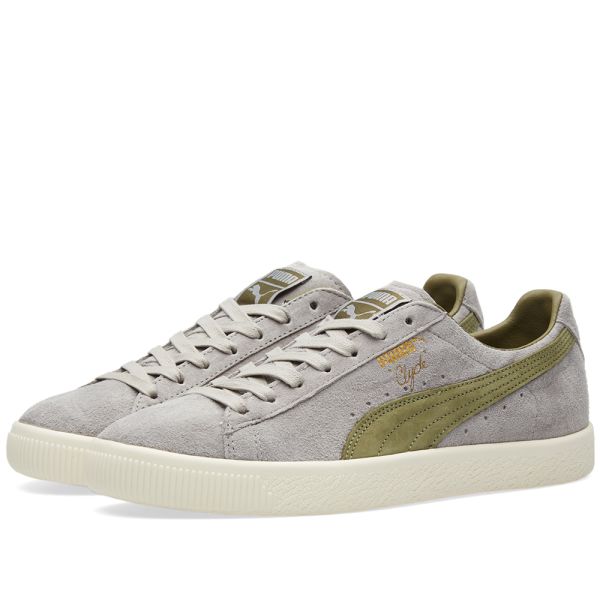 puma clyde green