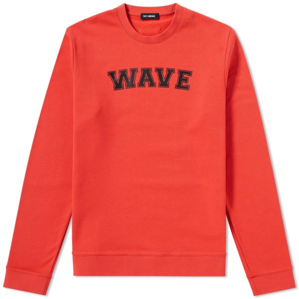 raf simons waves hoodie