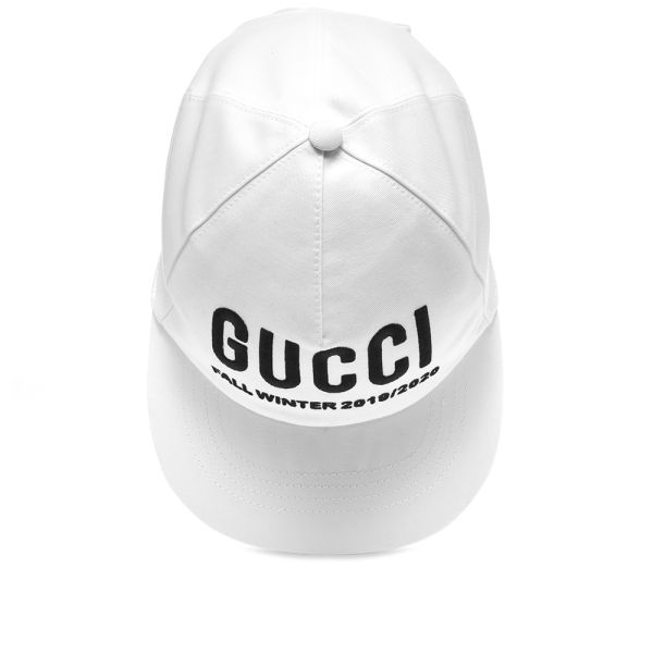 white gucci hat