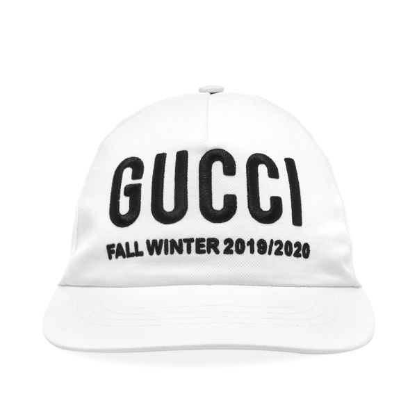 white gucci baseball cap