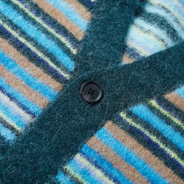 Acne studios kabru seasonal stripe cardigan Sale