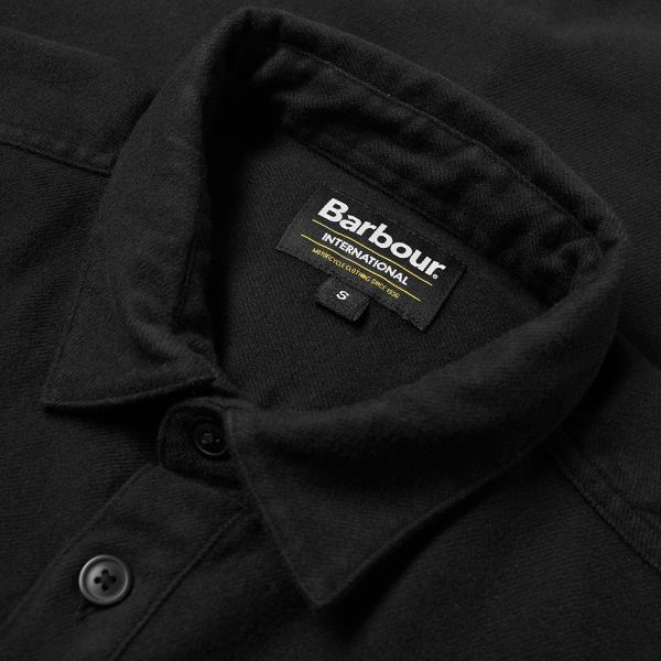 Barbour Skipton Overshirt Black | END.